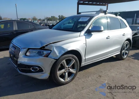 2014 Audi Q5 3.0T Premium Plus из США, поврежденный, VIN WA1DGAFP7EA051028